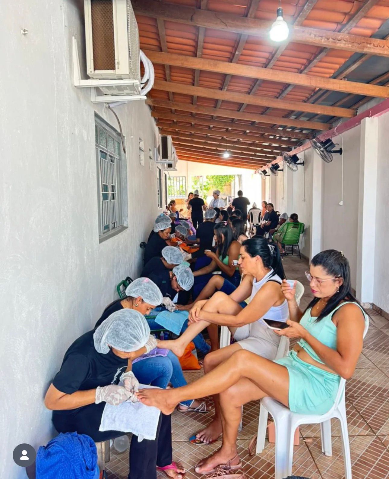 Conclusão do curso de manicure e pedicure